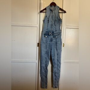 Guess Light Blue Denim jumpsuit S/P
